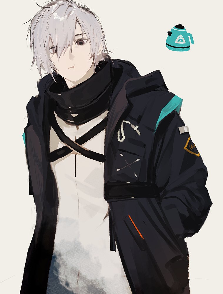 doctor and male doctor (arknights) drawn by wasadnt