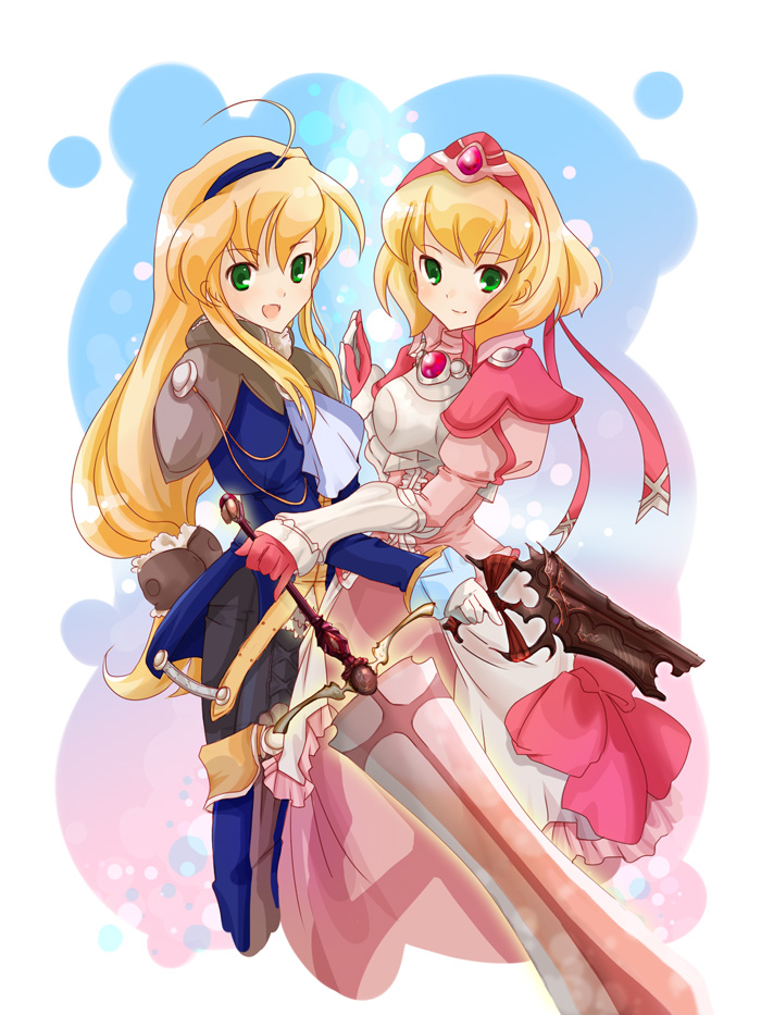 clarissa arwin and alexia lynn elesius (wild arms and 1 more) drawn by mahouni