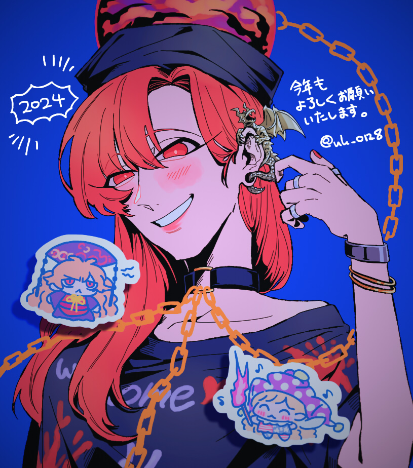 clownpiece, junko, and hecatia lapislazuli (touhou) drawn by raya_(uk_0128)