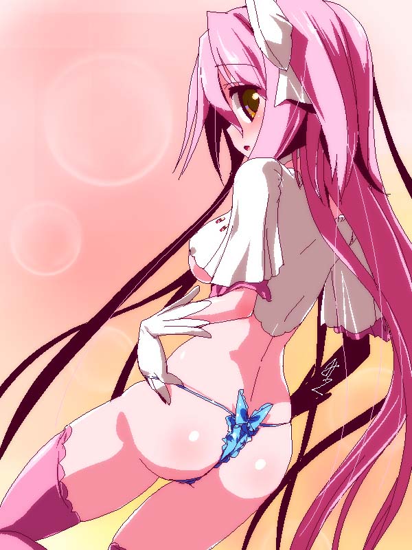 kaname madoka and ultimate madoka (mahou shoujo madoka magica) drawn by miuku_(marine_sapphire)