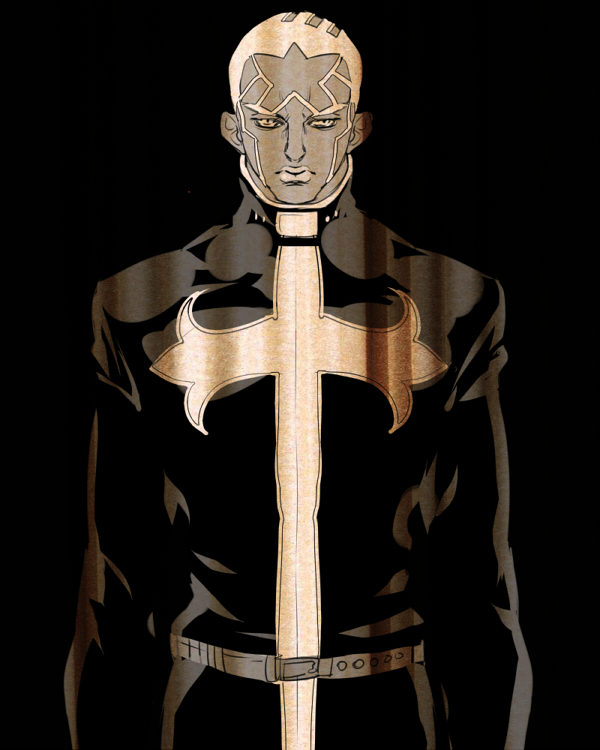 enrico pucci (jojo no kimyou na bouken and 1 more) drawn by emg_(christain)