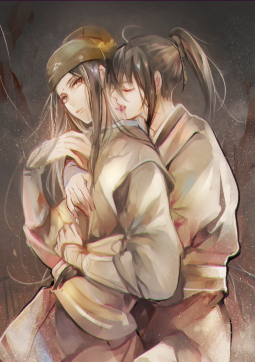 xue yang and jin guangyao (modao zushi) drawn by rakkyhappy