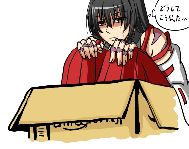 sendai hakurei no miko (original and 3 more) drawn by samuimu