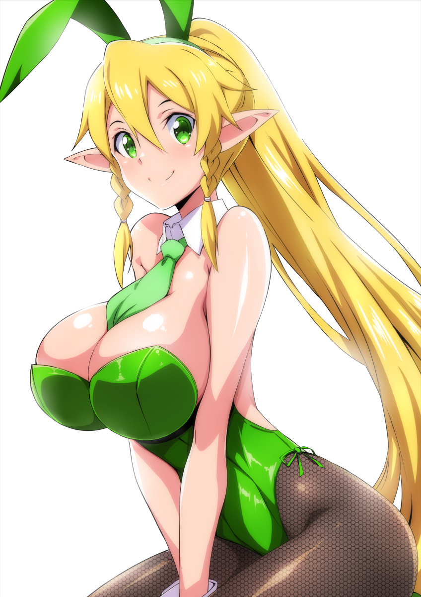 leafa (sword art online) drawn by island_(kossori)