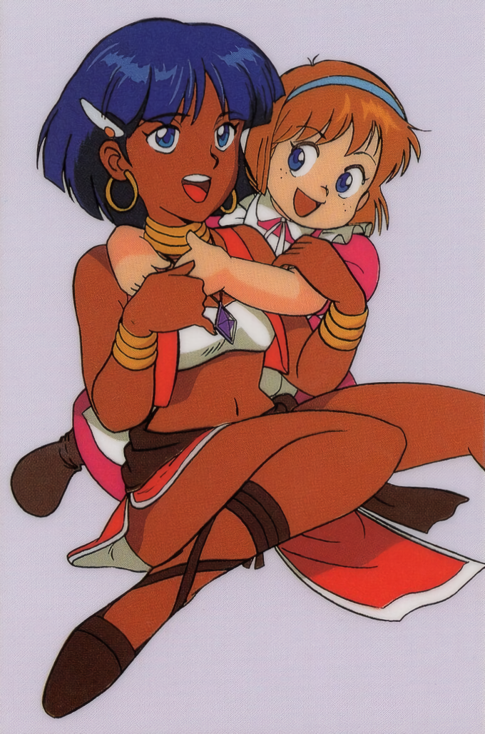 nadia la arwall and marie en carlsberg (fushigi no umi no nadia)