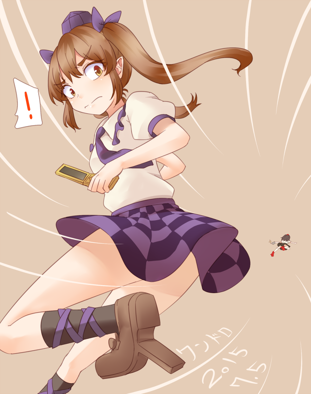 shameimaru aya and himekaidou hatate (touhou) drawn by miyo_(ranthath)