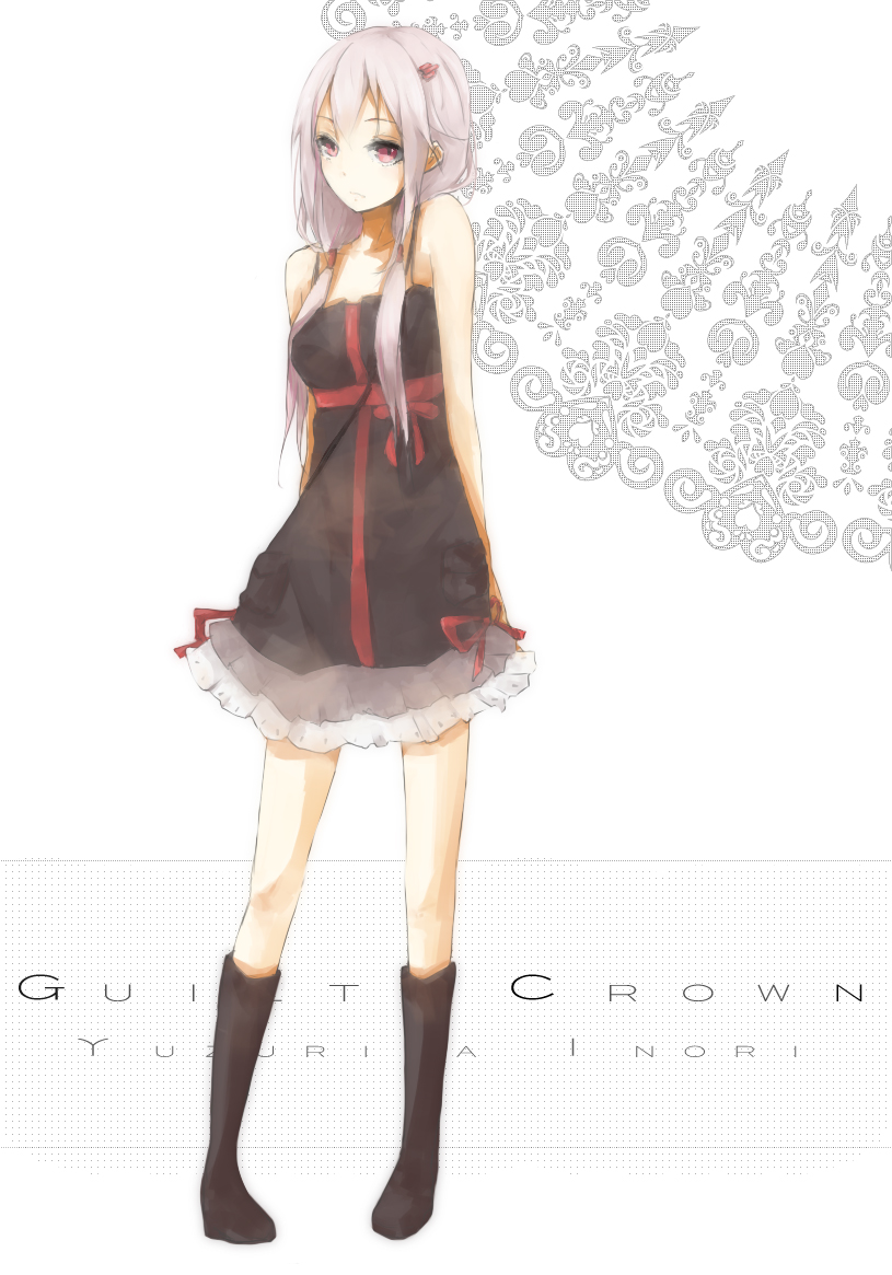 yuzuriha inori (guilty crown) drawn by kuwa_(katko)