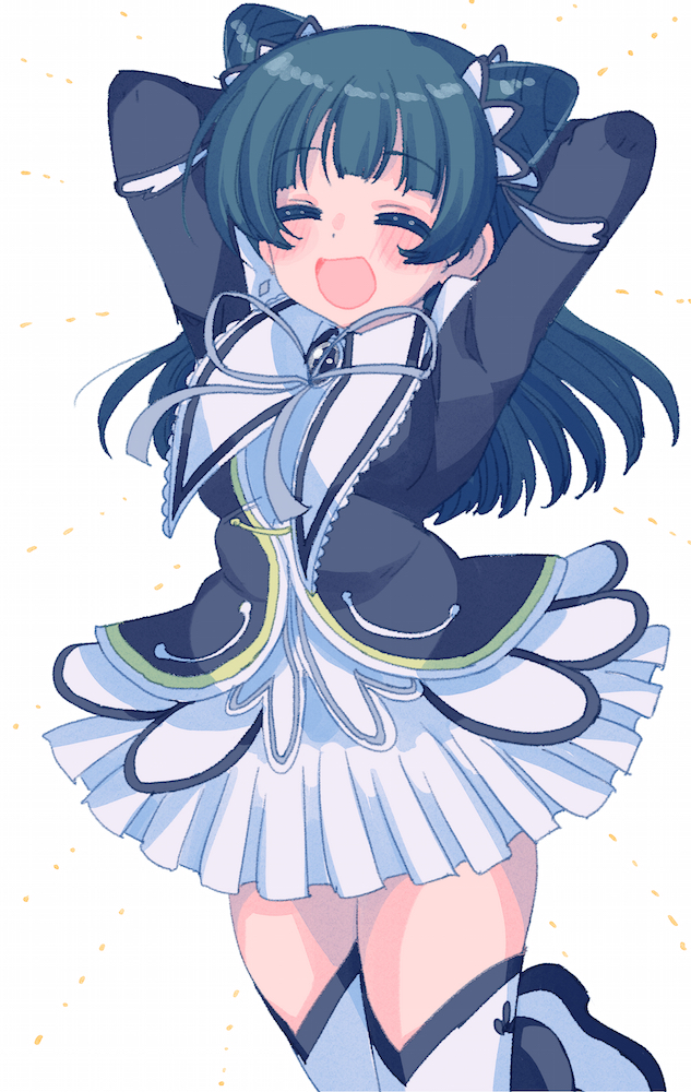 tsushima yoshiko (love live! and 2 more) drawn by cream_(nipakupa)