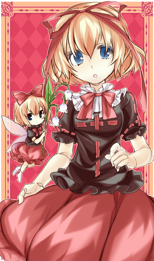 medicine melancholy and su-san (touhou) drawn by chada_atariatama