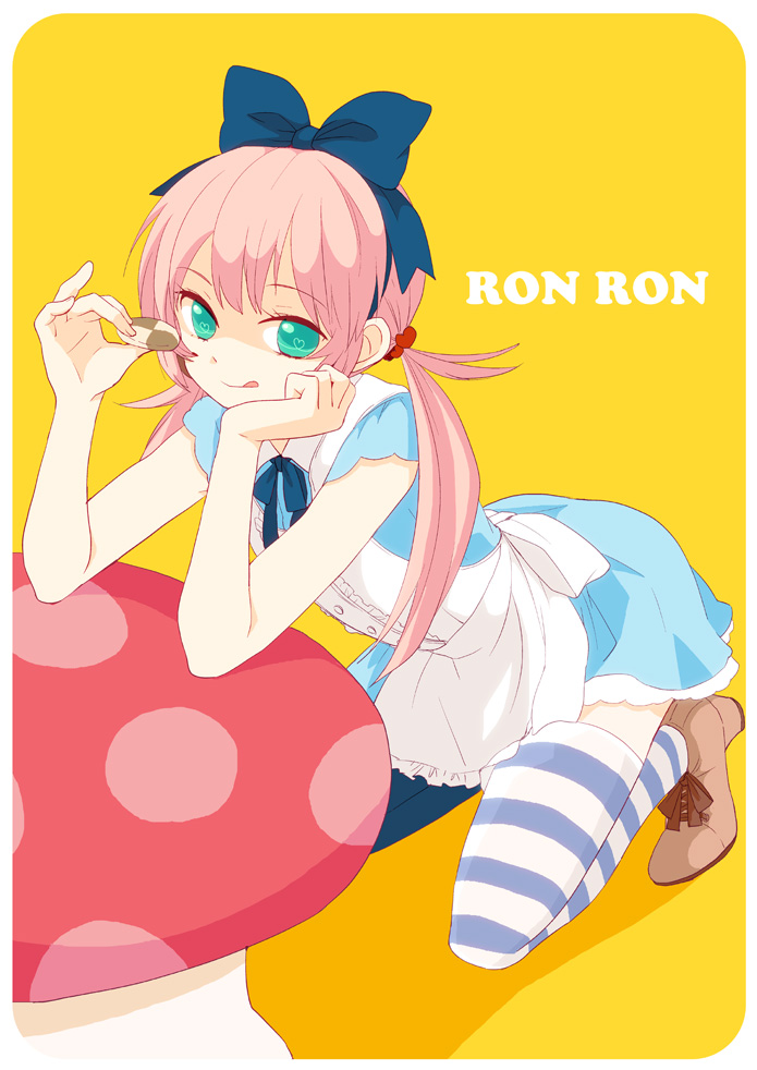 alice and kirino ranmaru (inazuma eleven and 2 more) drawn by hatomecco