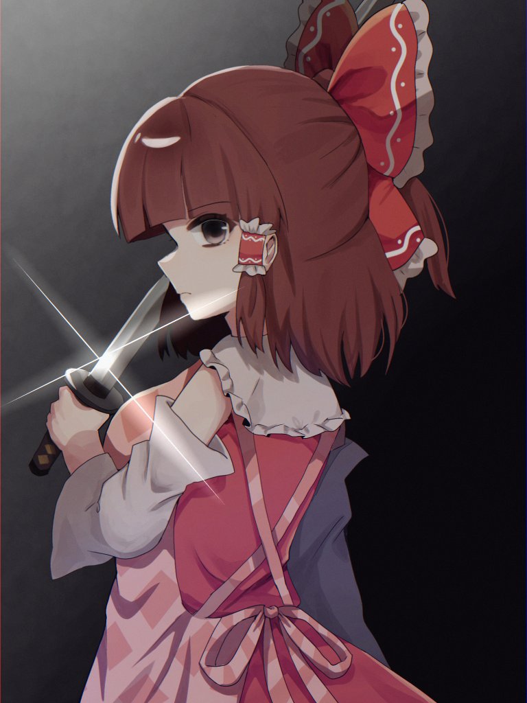 hakurei reimu and rurima (touhou and 1 more) drawn by niu_42