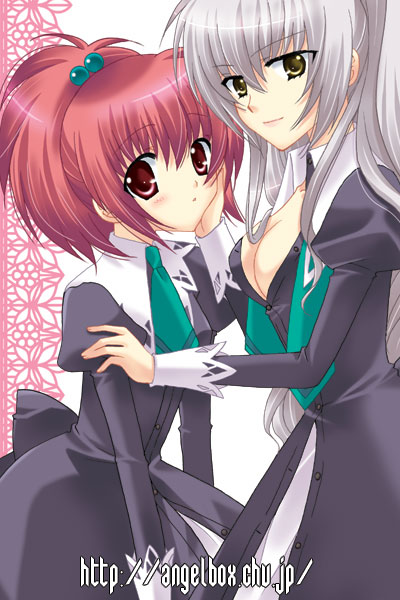 aoi nagisa and hanazono shizuma (strawberry panic!) drawn by hazuki_ruka