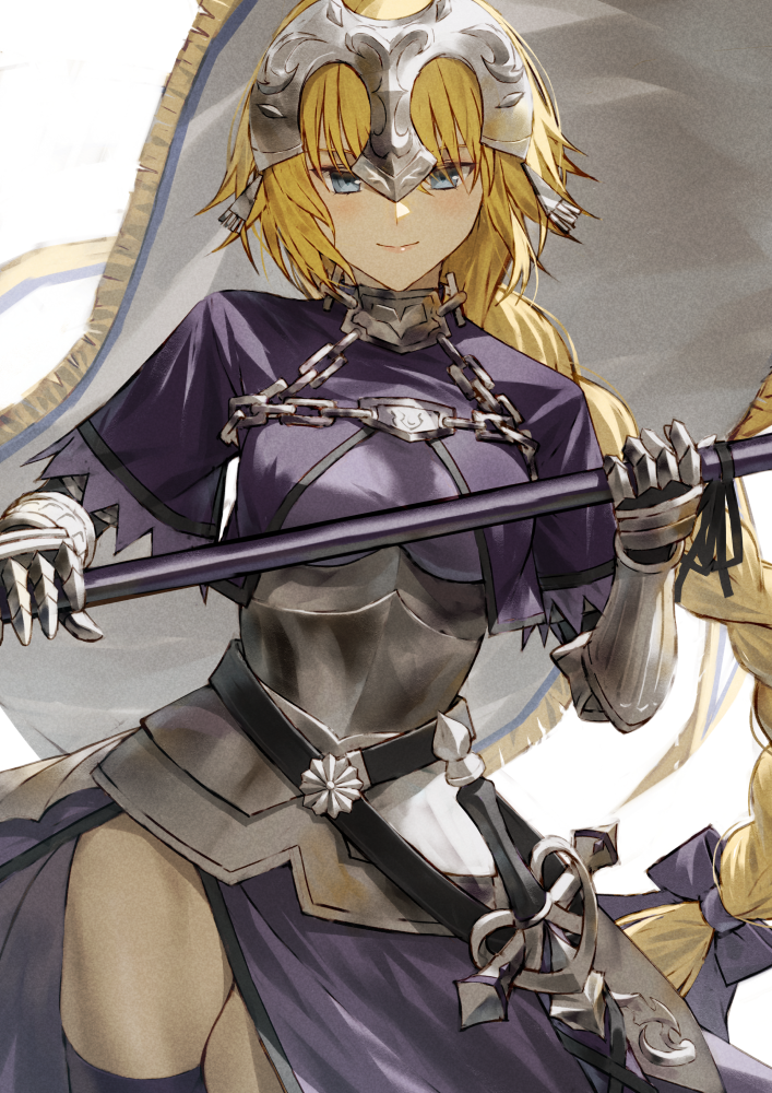 jeanne d'arc (fate and 2 more) drawn by fagi_(kakikaki)