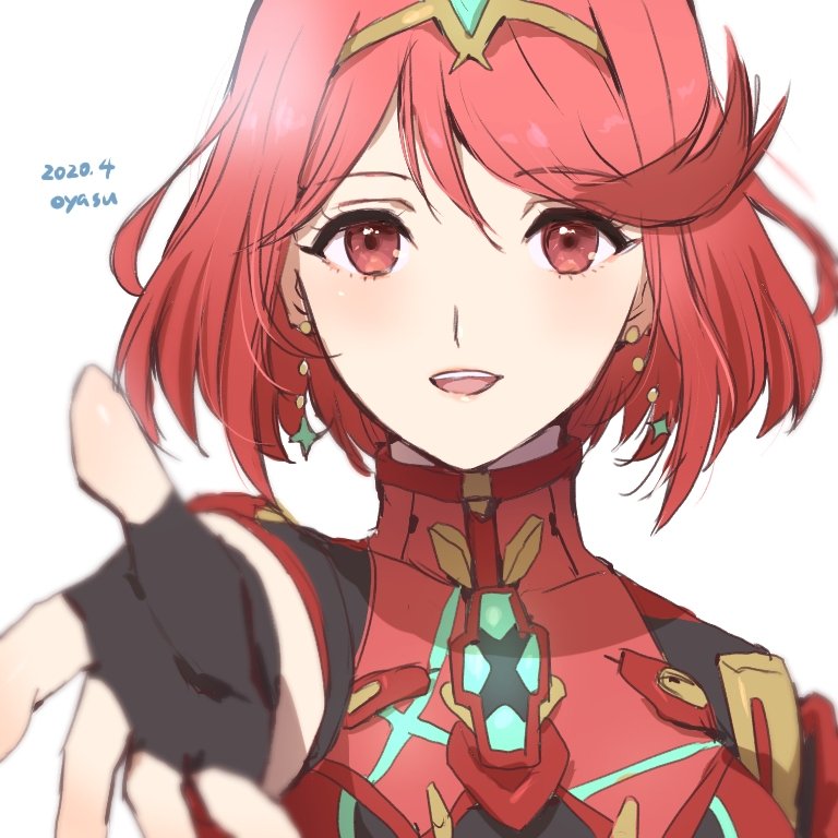 pyra (xenoblade chronicles and 1 more) drawn by yamamori_kinako