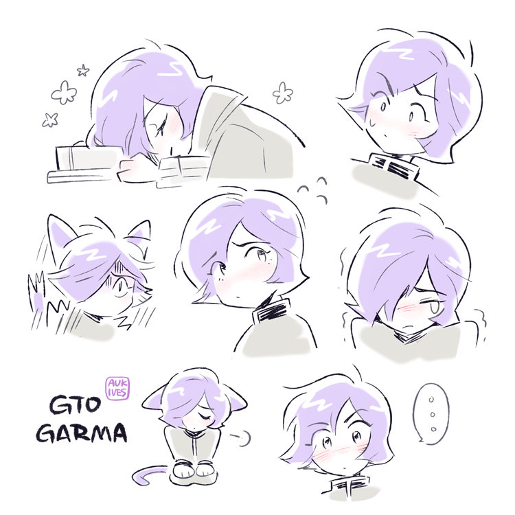 garma zabi (gundam and 1 more) drawn by aukives