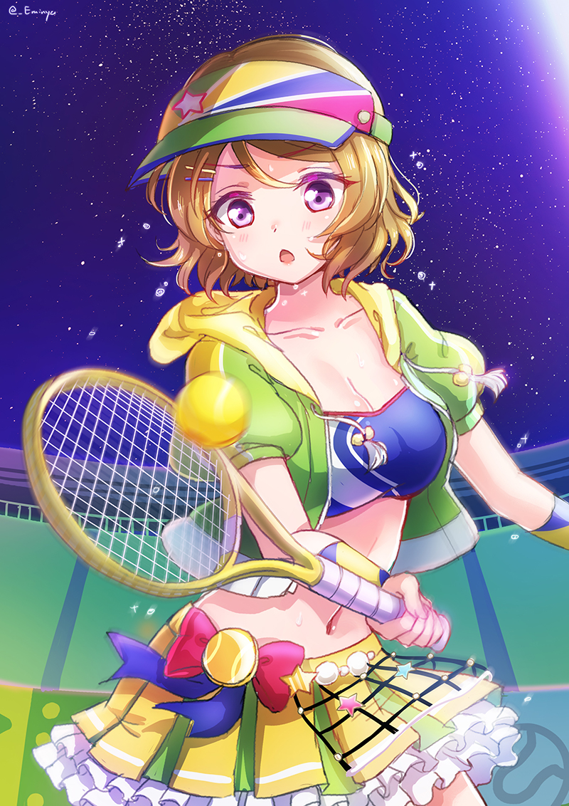 koizumi hanayo (love live! and 2 more) drawn by emia_wang