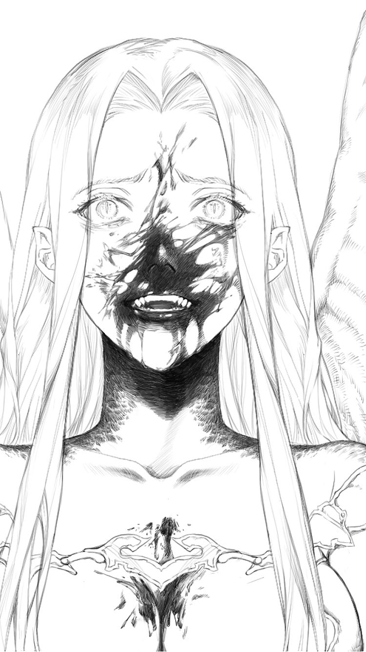 medusa and gorgon (fate and 1 more) drawn by bakushi_(kaeritai0609)