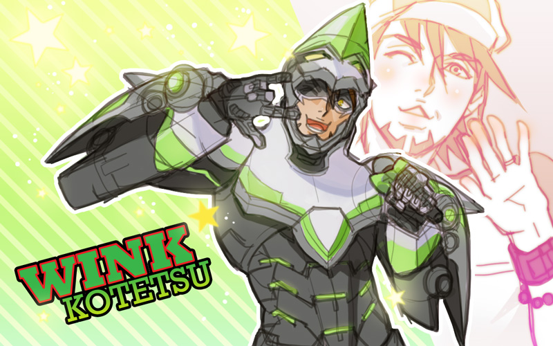 kaburagi t. kotetsu and wild tiger (macross and 2 more) drawn by reammara