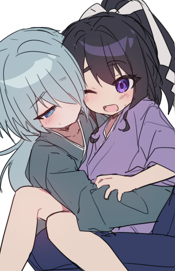 houjou tokiyuki and fubuki (nige jouzu no wakagimi) drawn by name_(oiuio)