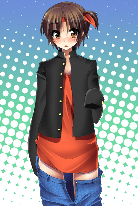 naoe riki and inohara masato (little busters!) drawn by masayu