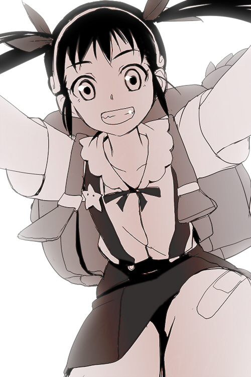hachikuji mayoi (monogatari and 1 more) drawn by sorethroat