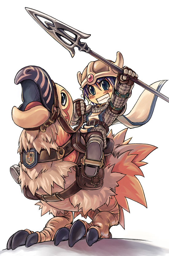 knight and peco peco (ragnarok online) drawn by mil_(xration)