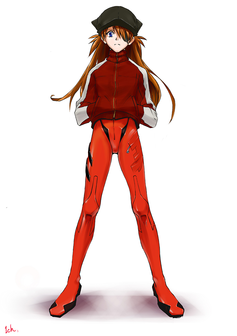 souryuu asuka langley (neon genesis evangelion and 2 more) drawn by kurumaki_(1ch_labo)