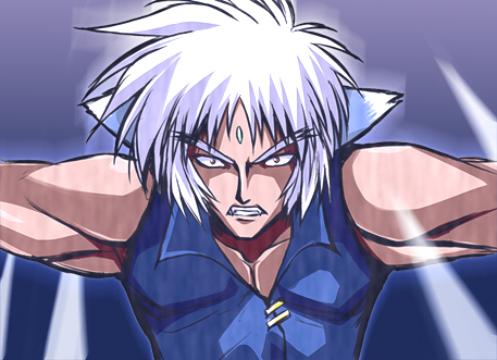 zafira (lyrical nanoha and 2 more) drawn by yokoyama_kouji