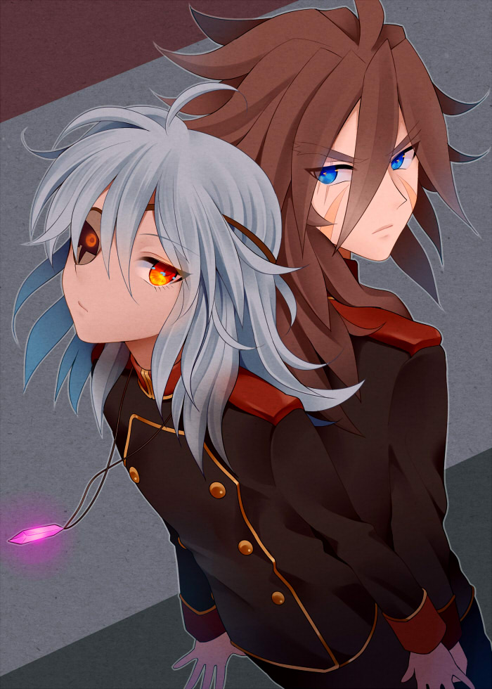 sakuma jirou and genda koujirou (inazuma eleven) drawn by ediblepanda