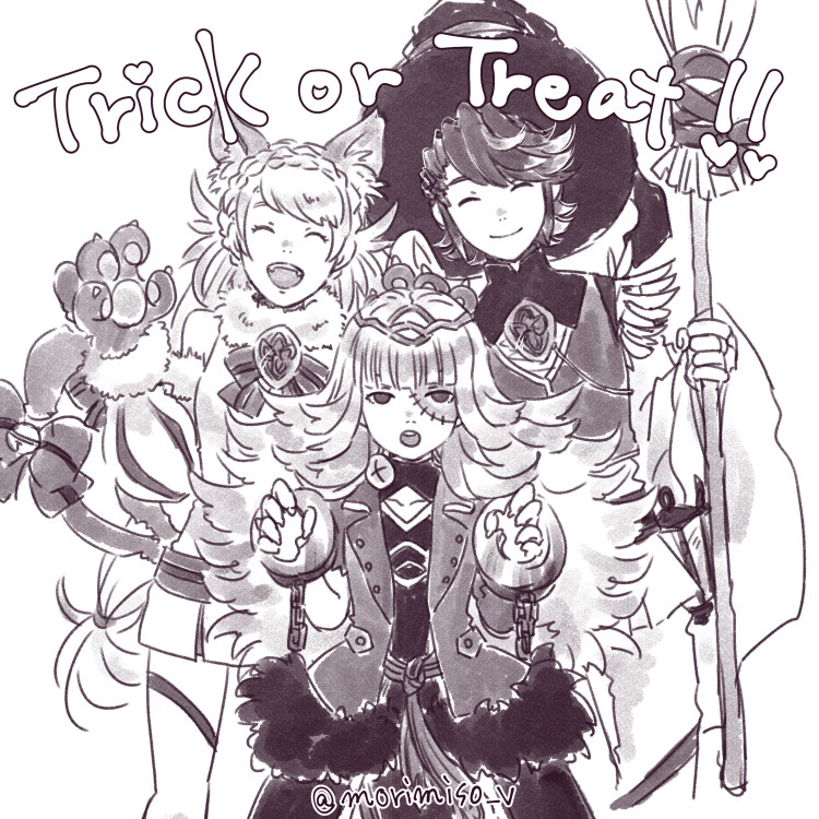 frankenstein's monster, sharena, veronica, and alfonse (fire emblem and 1 more) drawn by insarability