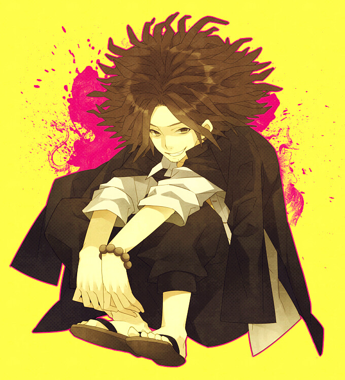 hagakure yasuhiro (danganronpa and 1 more) drawn by mugura