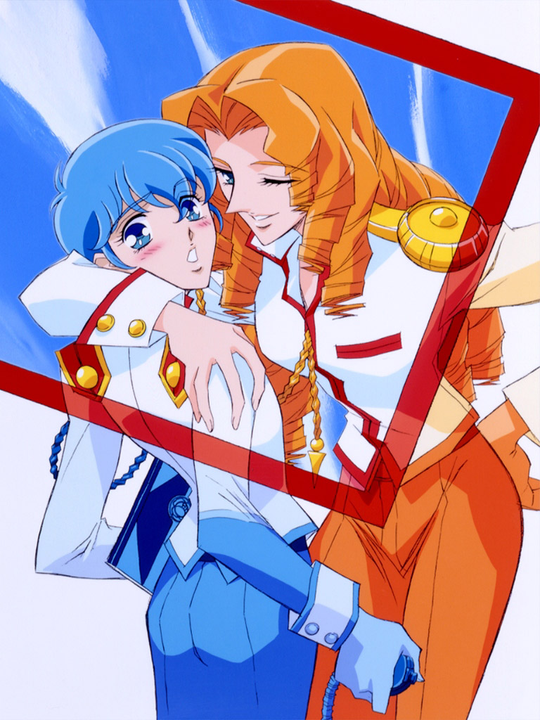 arisugawa juri and kaoru miki (shoujo kakumei utena)