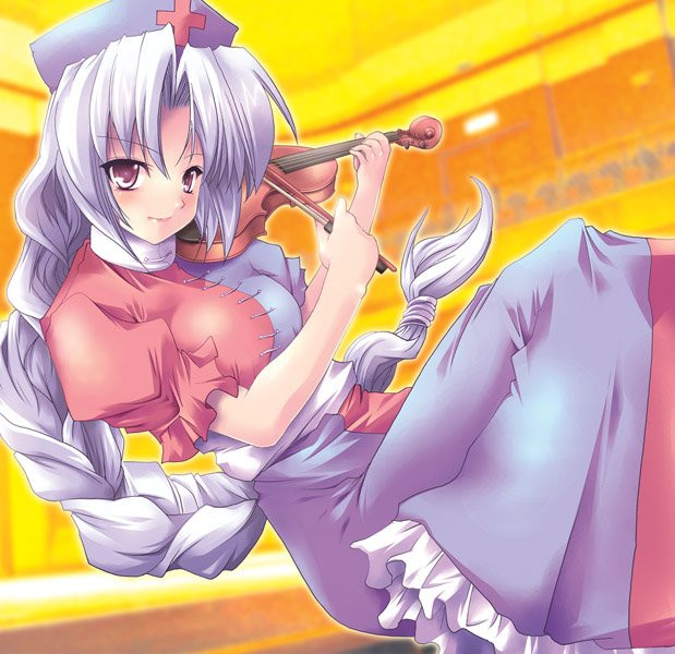 yagokoro eirin (touhou) drawn by maki_(seventh_heaven_maxion)