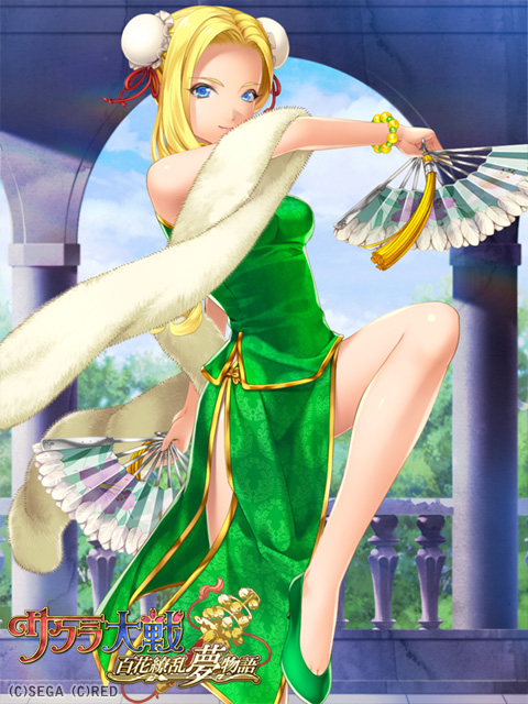 glycine bleumer (sakura taisen and 2 more) drawn by yuasa_tsugumi