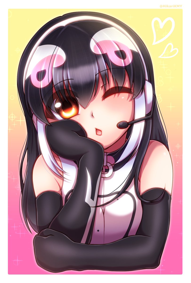african penguin (kemono friends and 1 more) drawn by hikarikmy