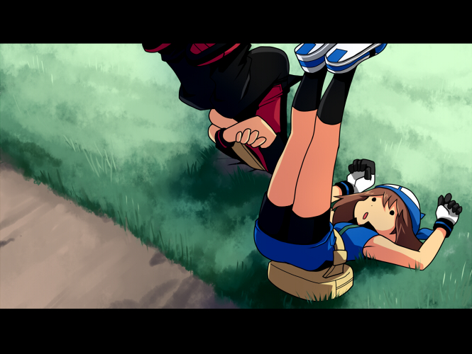 may and brendan (pokemon and 1 more) drawn by miyu_(matsunohara)