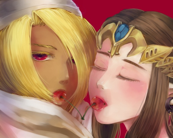 princess zelda and sheik (the legend of zelda and 2 more) drawn by sudakoyarou