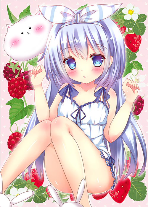 kafuu chino and tippy (gochuumon wa usagi desu ka?) drawn by rikatan