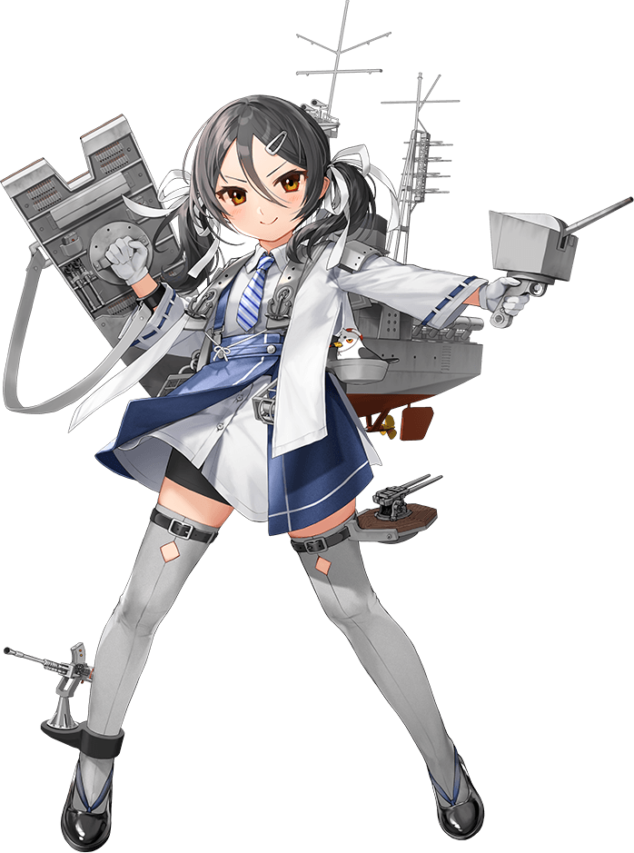 inagi and inagi kai ni (kantai collection) drawn by hoshiakari_(c2_kikan)