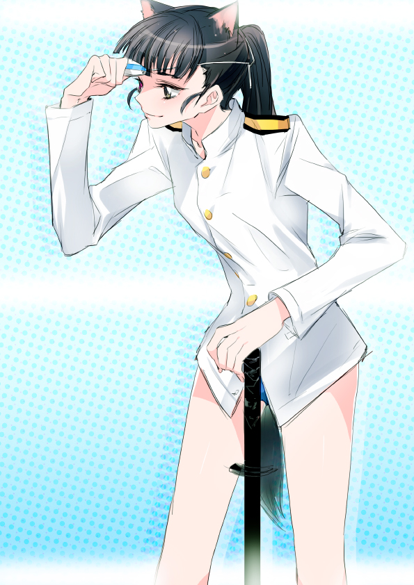 sakamoto mio (world witches series and 1 more) drawn by tima
