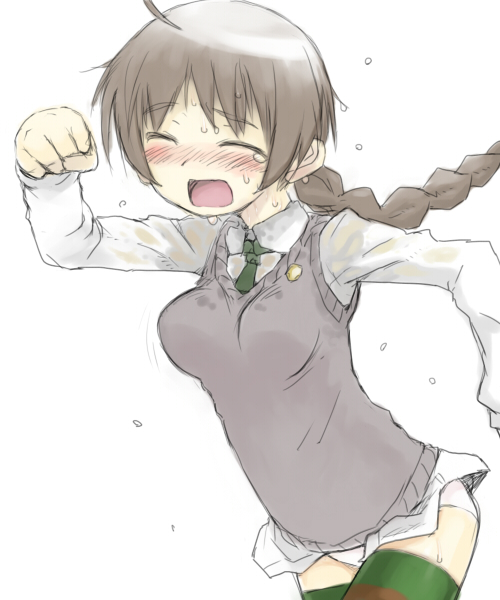 lynette bishop (world witches series and 1 more) drawn by kikai_(akita_morgue)