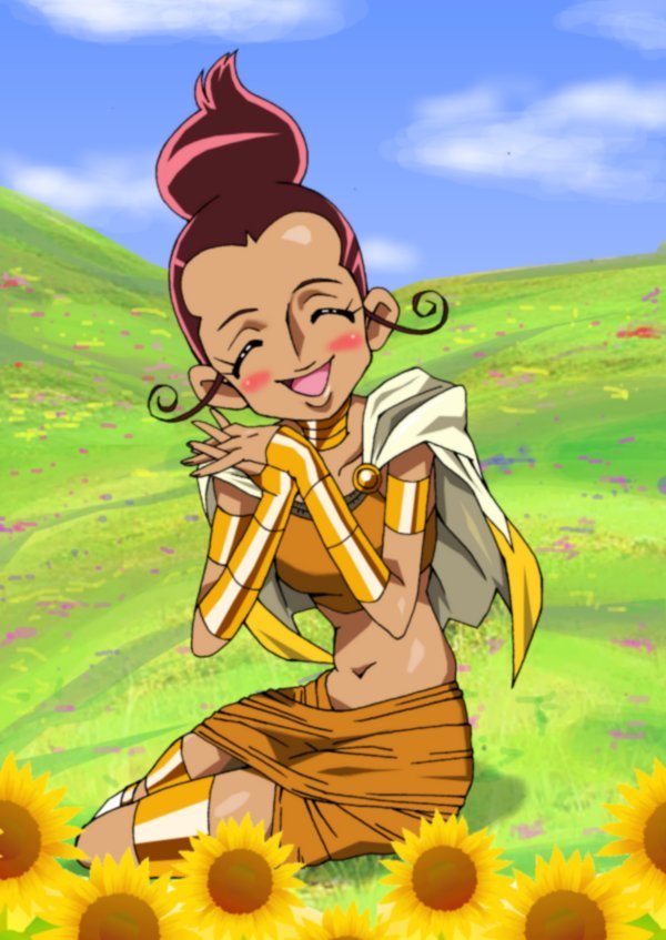sasorina (precure and 1 more) drawn by fukushima_masaru