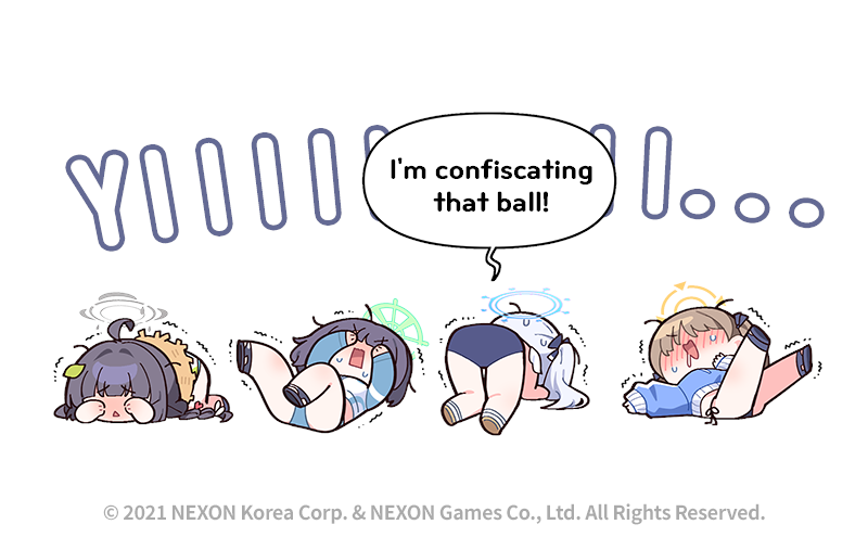 miyu, miyako, saki, and moe (blue archive) drawn by donmin_h