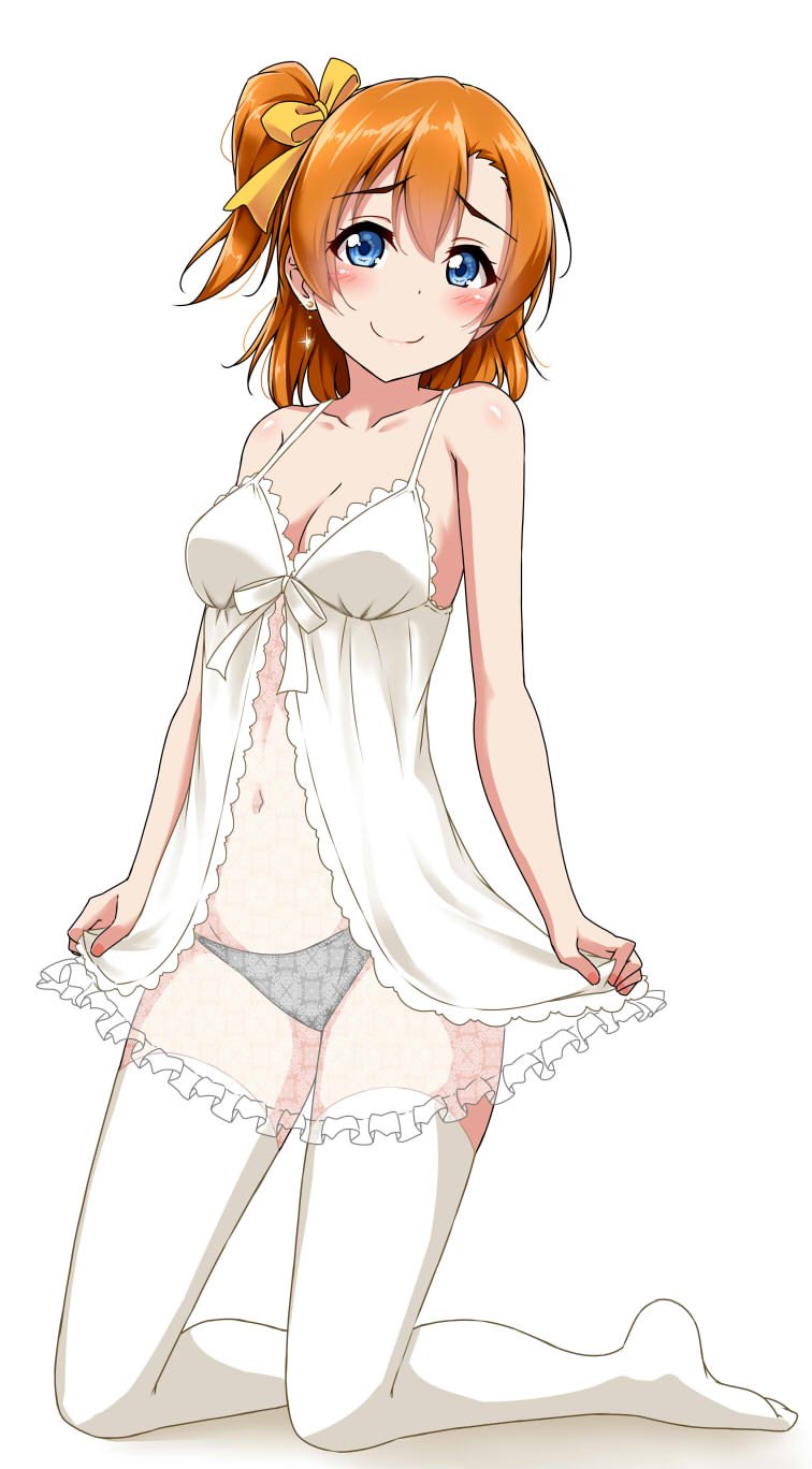 kosaka honoka (love live! and 1 more) drawn by yopparai_oni