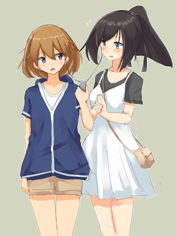 oboro and akizuki (kantai collection) drawn by cassandra_(seishun_katsu_sando)