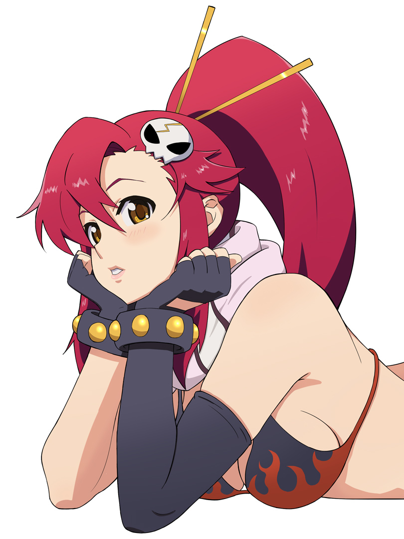 yoko littner (tengen toppa gurren lagann) drawn by kazunari