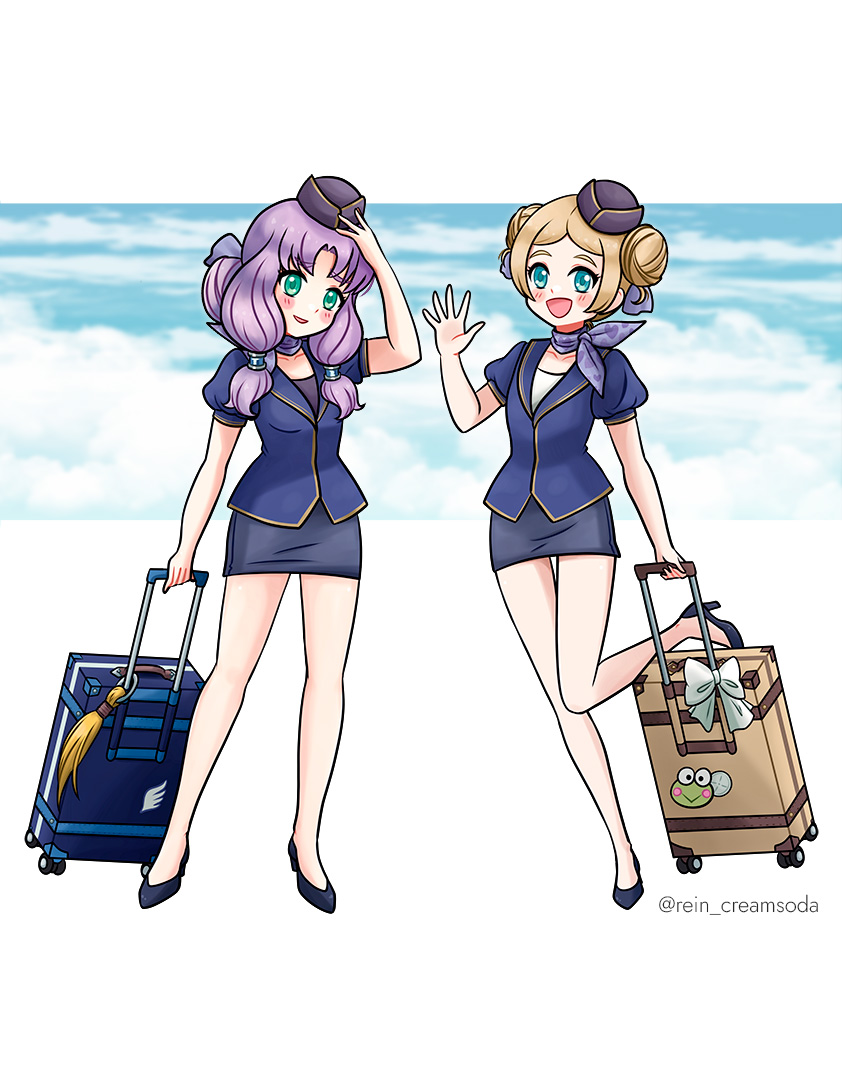 lissa and florina (fire emblem and 2 more) drawn by rein_creamsoda