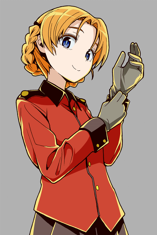 orange pekoe (girls und panzer) drawn by aokaze_(mimi_no_uchi)