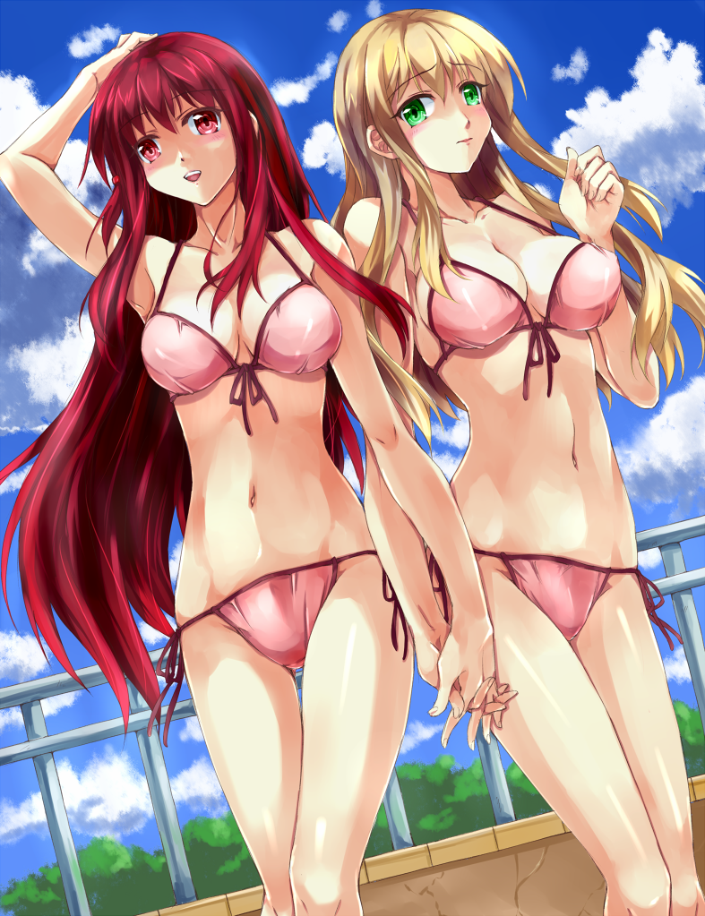 matsumi kuro and matsumi yuu (saki and 1 more) drawn by follen_(639594)