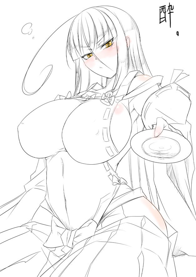 sendai hakurei no miko (original and 2 more) drawn by rekise